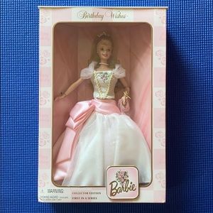 Mattel Barbie Birthday Wishes NIB - PRETTY!